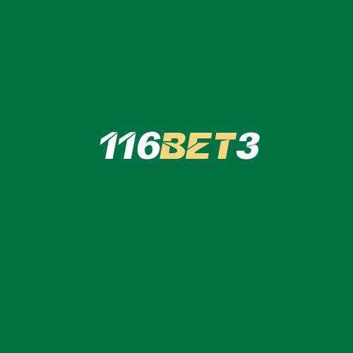 Logo da 116BET3