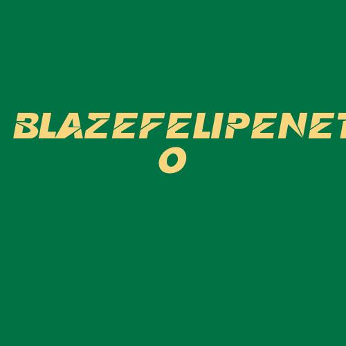 Logo da BLAZEFELIPENETO